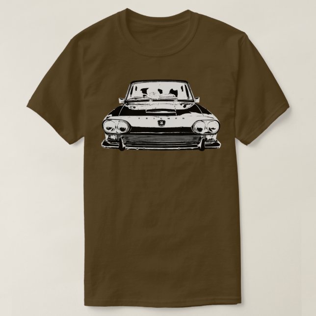 Camiseta Triumph 2000 Mk1 clássico dos anos 60 monoblock br (Frente do Design)