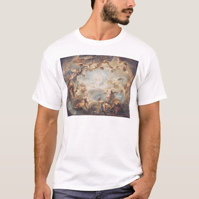 Camiseta Triumph do Cupido sobre todos os deuses, 1752 (Frente)
