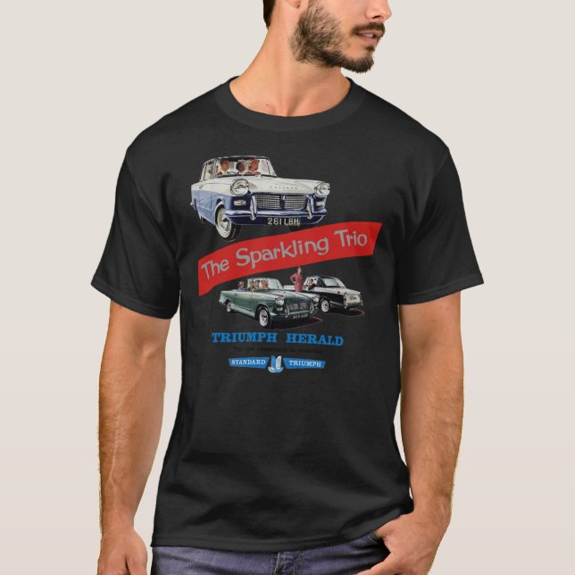 Camiseta TRIUMPH HERALD Classic T-Shirt (Frente)