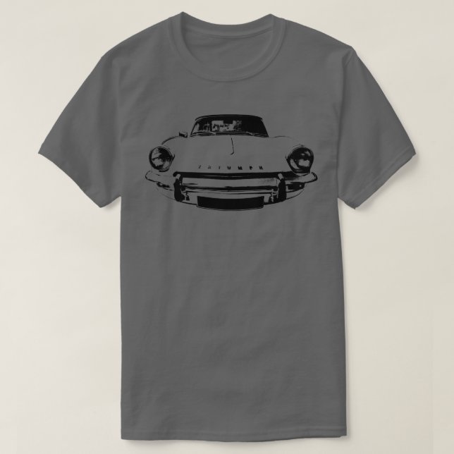 Camiseta Triumph Spitfire Mk3 dos anos 60 monoblo clássico  (Frente do Design)