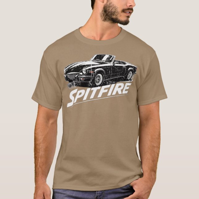 Camiseta Triumph Spitfire Swash Design (Frente)