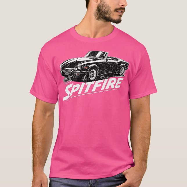 Camiseta Triumph Spitfire Swash Design (Frente)
