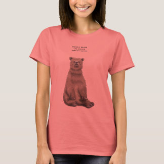 Camiseta trivia do urso pardo