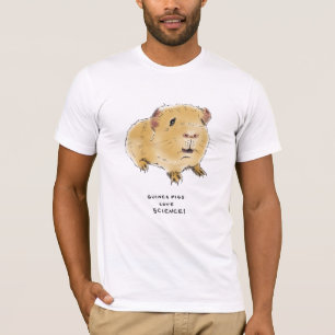 Camiseta trivialidade da cobaia