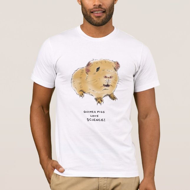 Camiseta trivialidade da cobaia (Frente)