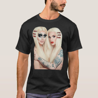 Camiseta Trixie e Katya Book UNHhhhh Classic T-Shirt
