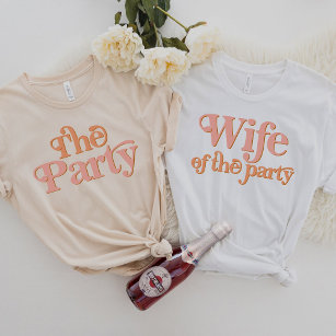 Camiseta TRIXIE Retro Wife do Partido Bachelorette Group