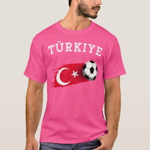 Camiseta Trkiye Flag Turquia Flag Turco Futebol Foo Turco
