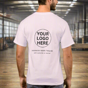 Camiseta Troca de Marca da empresa de logotipos profissiona