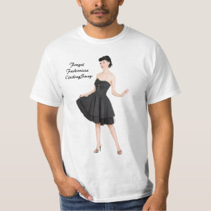 Camiseta Troca frugal da roupa do Fashionista