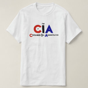 Camiseta Trocadilho da CIA