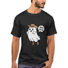Trocadilho engraçado de "Boo Haw" Fantasma Cowboy