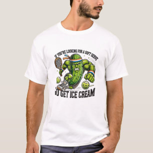 Camiseta Trocadilho engraçado de quem ama pickleball com um