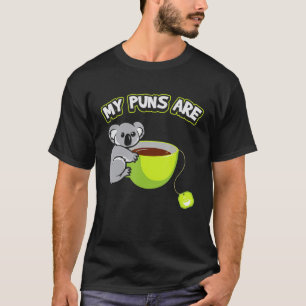 Camiseta Trocadilhos São Koala Tea Tshir T- Engraçado