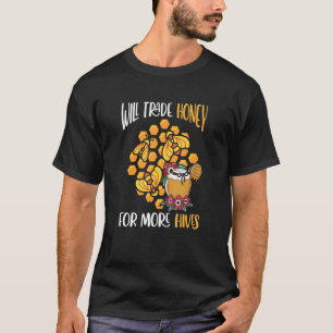 Camiseta Trocar Mel Por Mais Colmeias Abelhas Apicultor