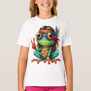 Camiseta Trocar sapo engraçado