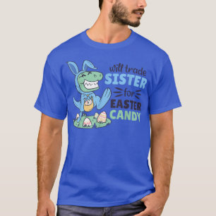Camiseta Trocará a Irmã para Páscoa doce Páscoa TRe