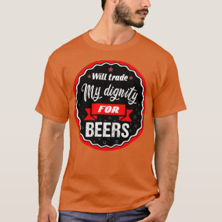 Camiseta Trocará egoísmo por cervejas