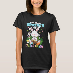 Camiseta Trocará Irmão Pela Família E Engraçada De Páscoas