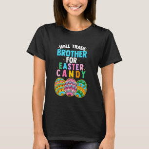 Camiseta Trocará Irmão Por Caçadores De Ovo De Páscoa