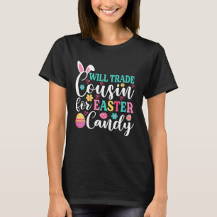 Camiseta Trocará Prima Para Páscoa Felz pascoa D