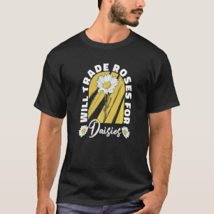 Camiseta Trocarei Rosas Por Margaridas Flores Jardinagem Ma