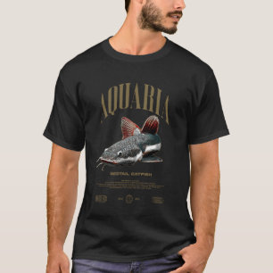 Camiseta TROCAS DE ÁGUA DE Bagre DE CAUDA VERMELHA Peixes M