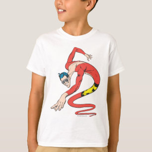 Camiseta Trocas de Forma de Homem de Plástico
