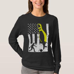 Camiseta Troféu da Equipe de Boliche Patriótica