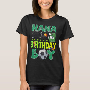 Camiseta Troféu de Futebol para Menino de Aniversário Ll Pa