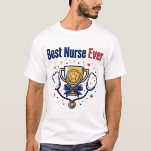 Camiseta Troféu de Melhor Enfermeira de Todos os T