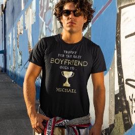 Camiseta Troféu de Melhor Namorado