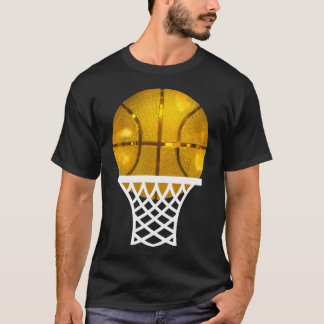Camiseta Troféu Dourado de basquetebol Mvp Prêmio Legal de 