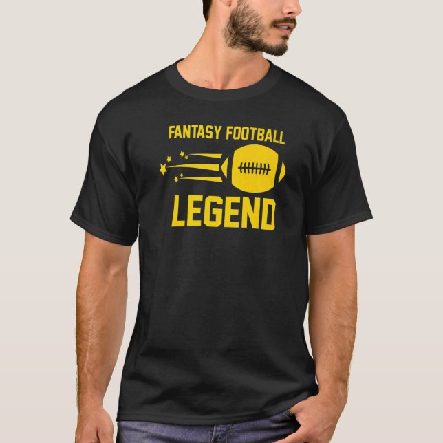 Camiseta Troféu Fantasy Futebol Legend Draft Party Kit (Frente)