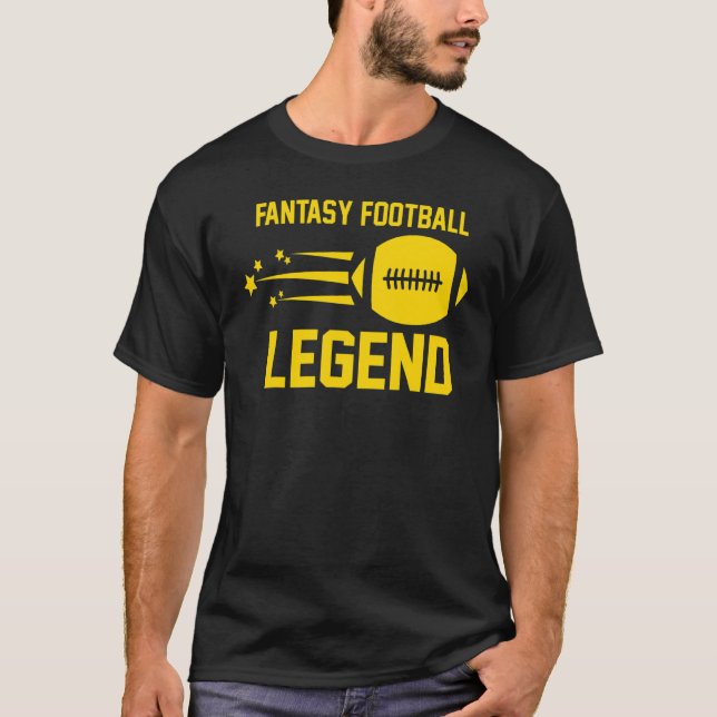 Camiseta Troféu Fantasy Futebol Legend Draft Party Kit (Frente)