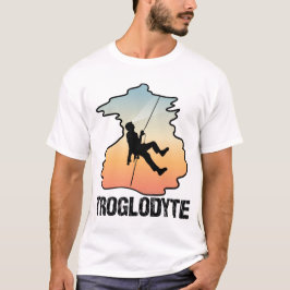 Camiseta Troglodyte - Espeleologia Engraçada
