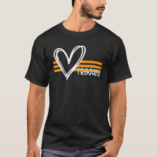 Camiseta Troianos Esportes Escolares Espíritos Esportivos L