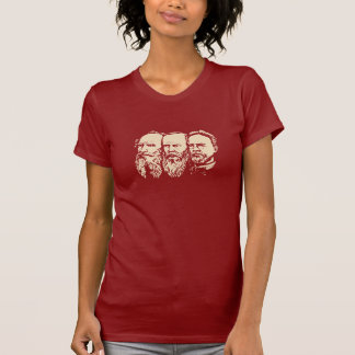 Camiseta Troika russa: Tolstoy, Dostoevsky, Chekhov