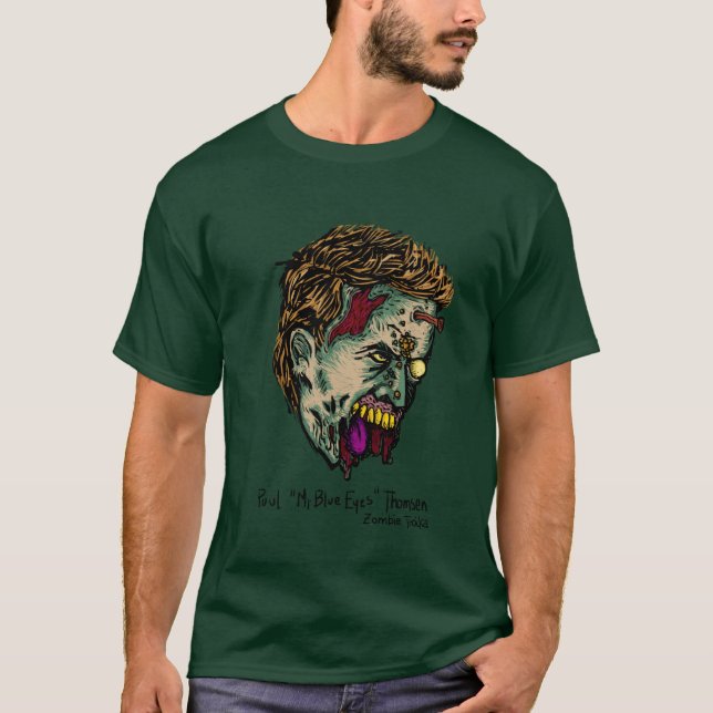 Camiseta "troikca" do zombi - Poul Thomsen (Frente)