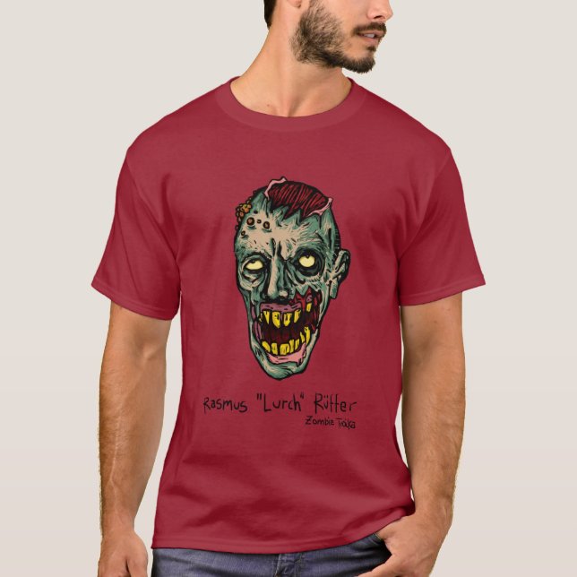 Camiseta "troikca" do zombi - Rasmus Ruffer (Frente)