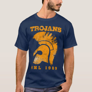 Camiseta Trojan - o T básico dos homens