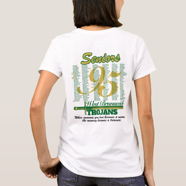 Camiseta Trojans Caídos da Turma de 95 (Verso)
