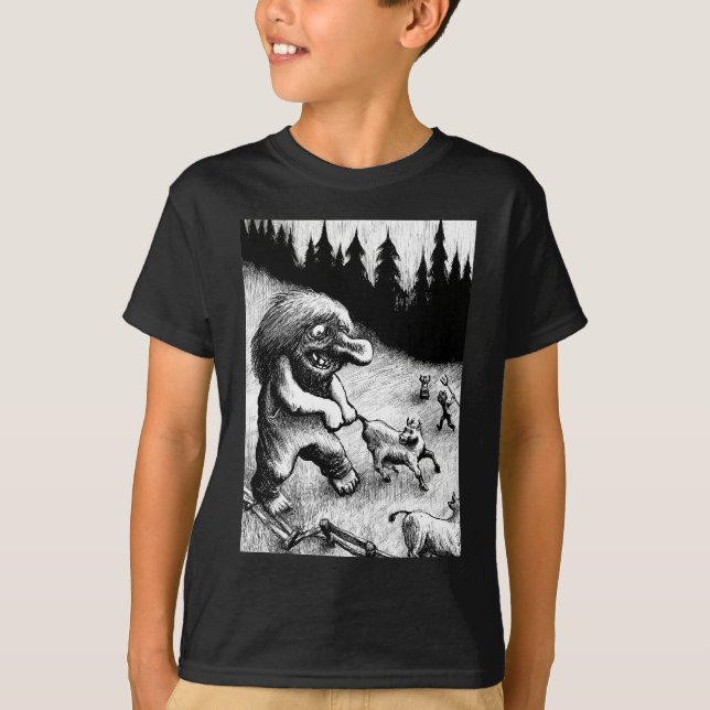 Camiseta troll-clipart-13 (Frente)