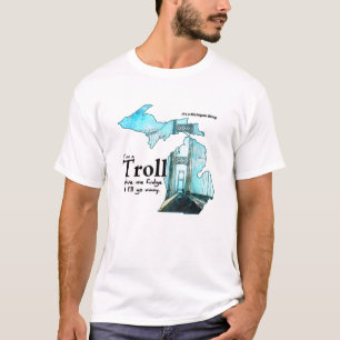 Camiseta Troll de Michigan