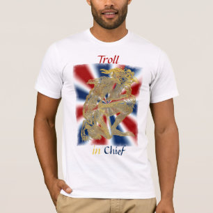 Camiseta Troll em Chefe