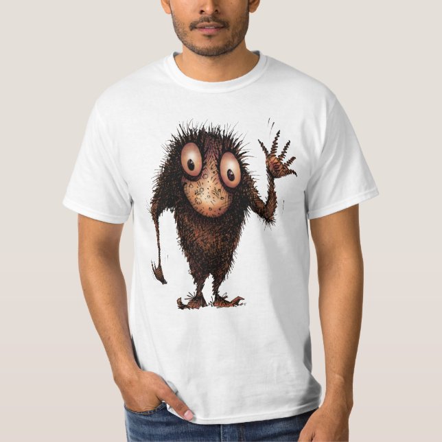 Camiseta Troll engraçado dos desenhos animados (Frente)