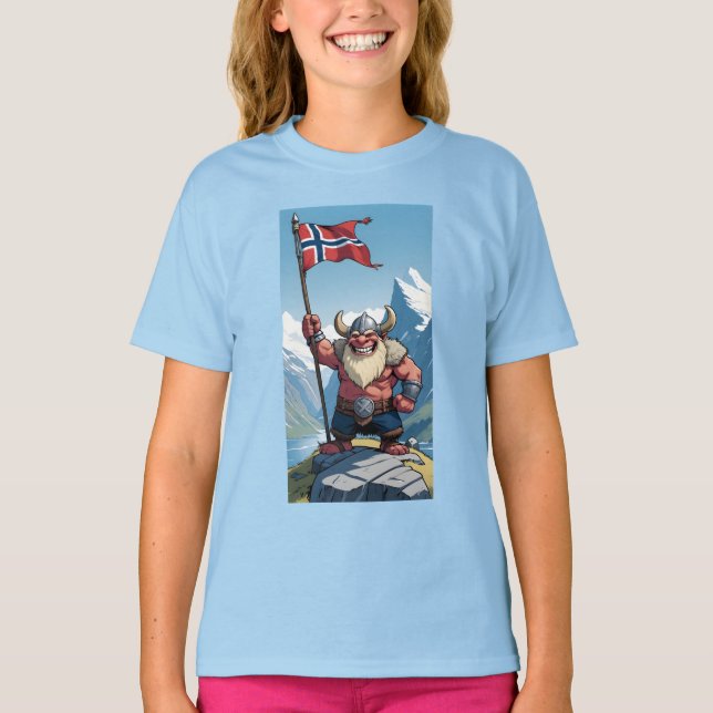 Camiseta Troll norueguês (Frente)