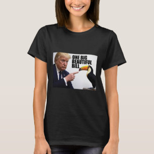 Camiseta Trollagem Engraçada Donald Trump Uma Grande e Lind