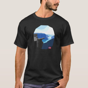 Camiseta Trolltunga Troll Tongue Rock Hiking Norway Souveni
