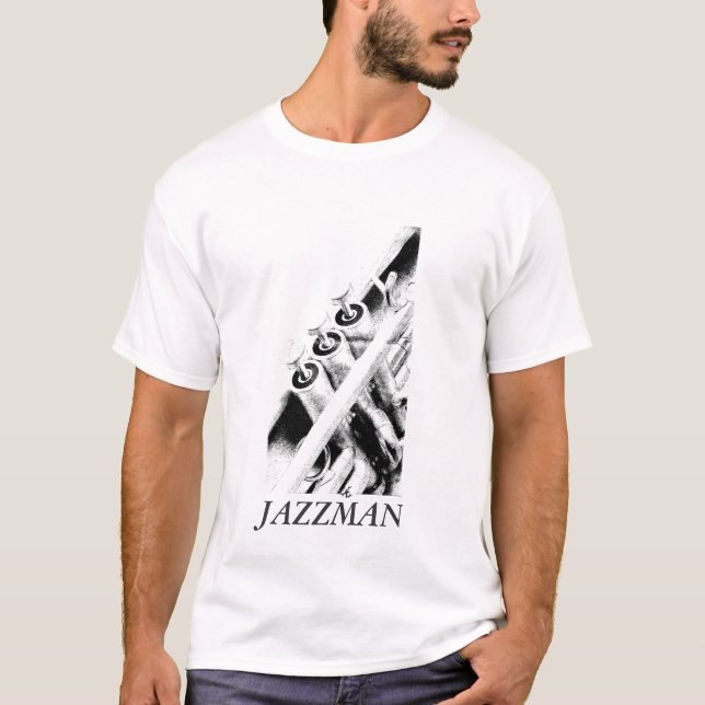 Camiseta Trombeta 0002, JAZZMAN (Frente)